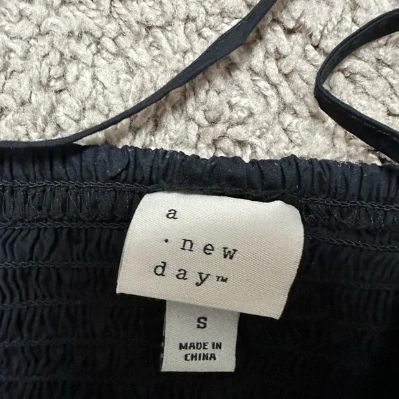 A New Day V-Neck Sleeveless Solid Cotton Dress - Picture 12 of 12